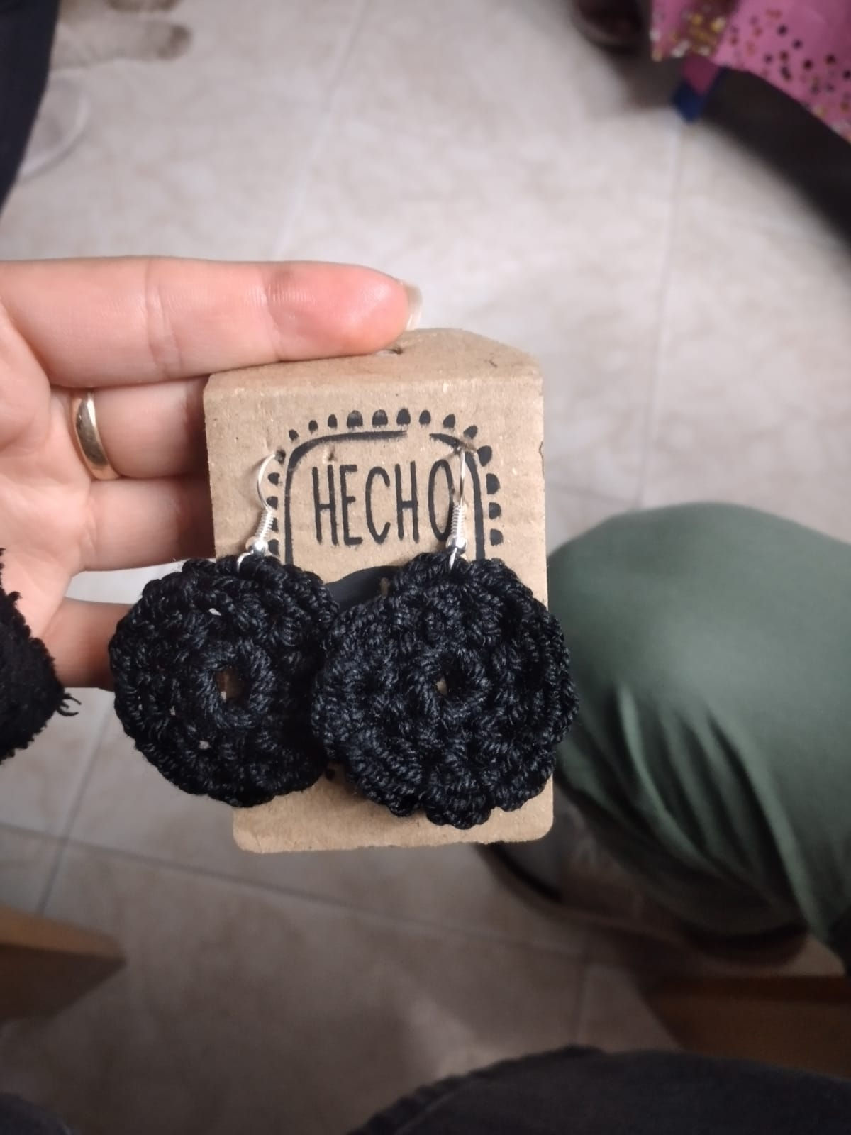 Aretes círculo 