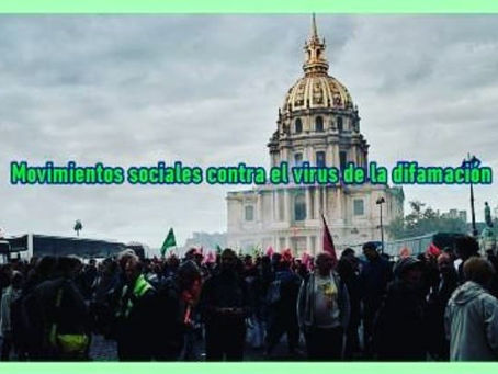 Movimientos sociales contra el virus de la difamación