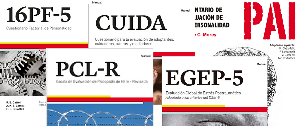 Pruebas psicométricas forenses