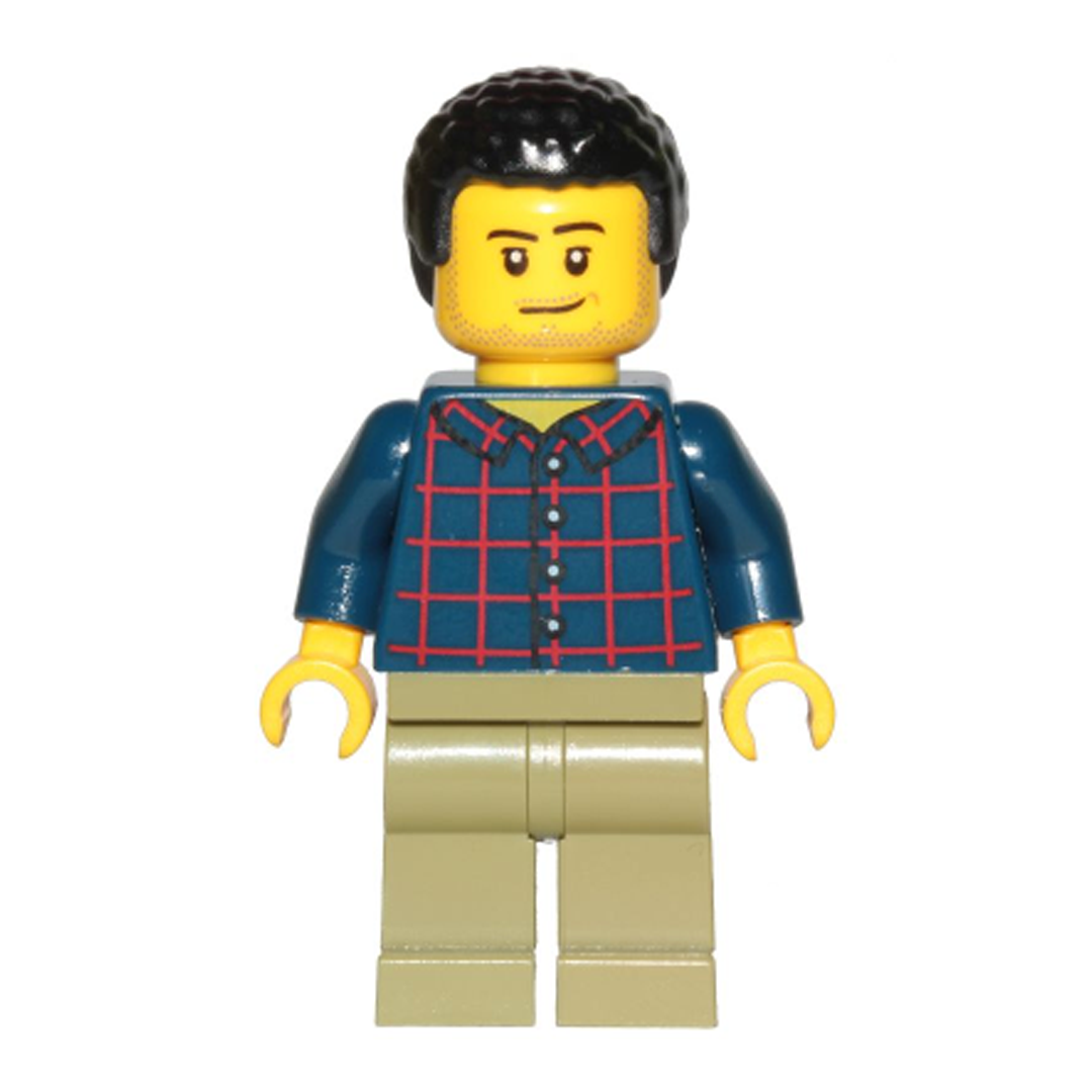 LEGO® City - L'homme avec sa chemise à carreaux