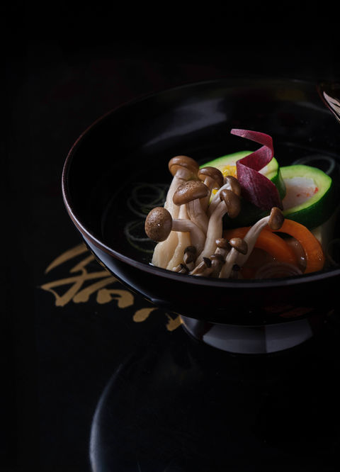 Suppe mit Gemüse