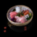 Sashimi auf Eis