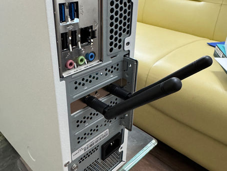 デスクトップPCにWi-Fiを搭載しました！