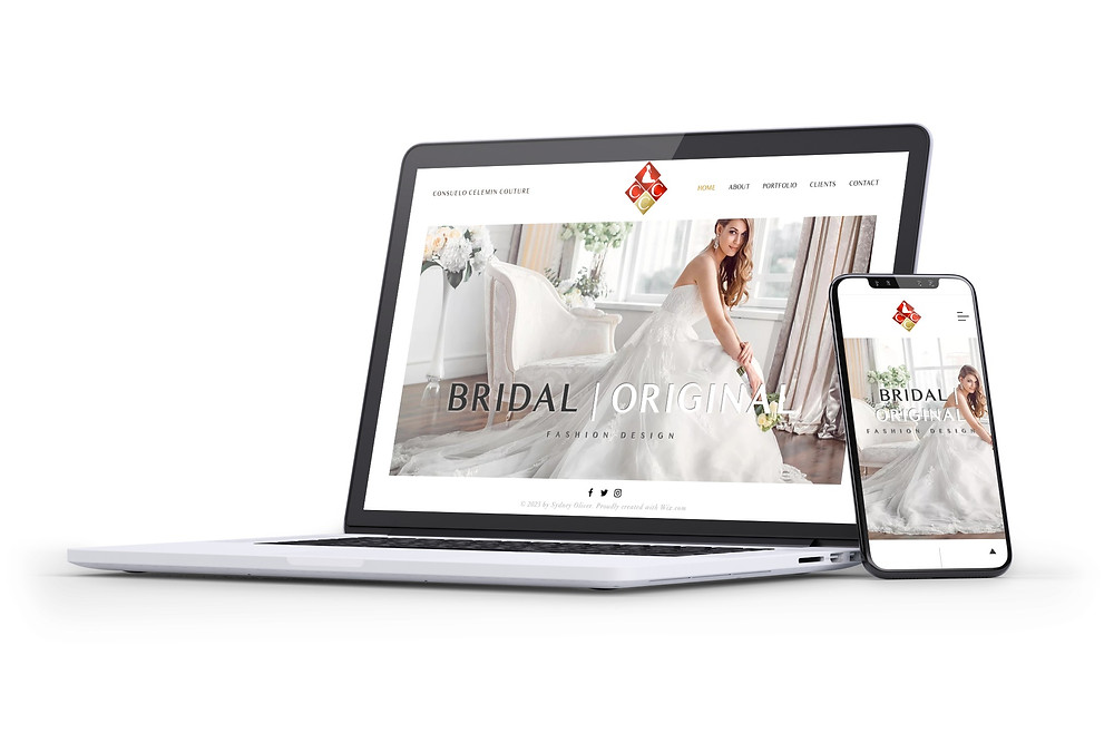 Elegant website design