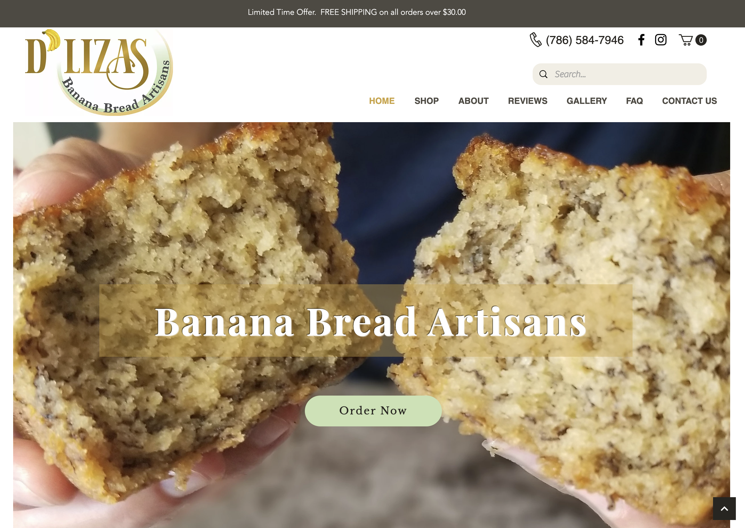 Banana Bread Bakery in Miami