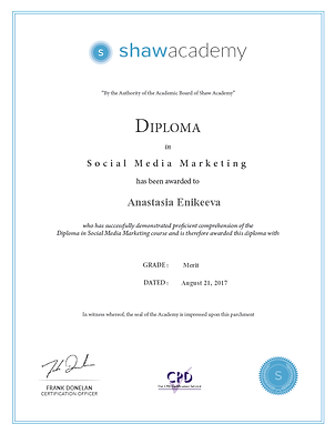 Social Media Marketing Diploma
