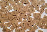 American Sign Language Scrabble Tiles