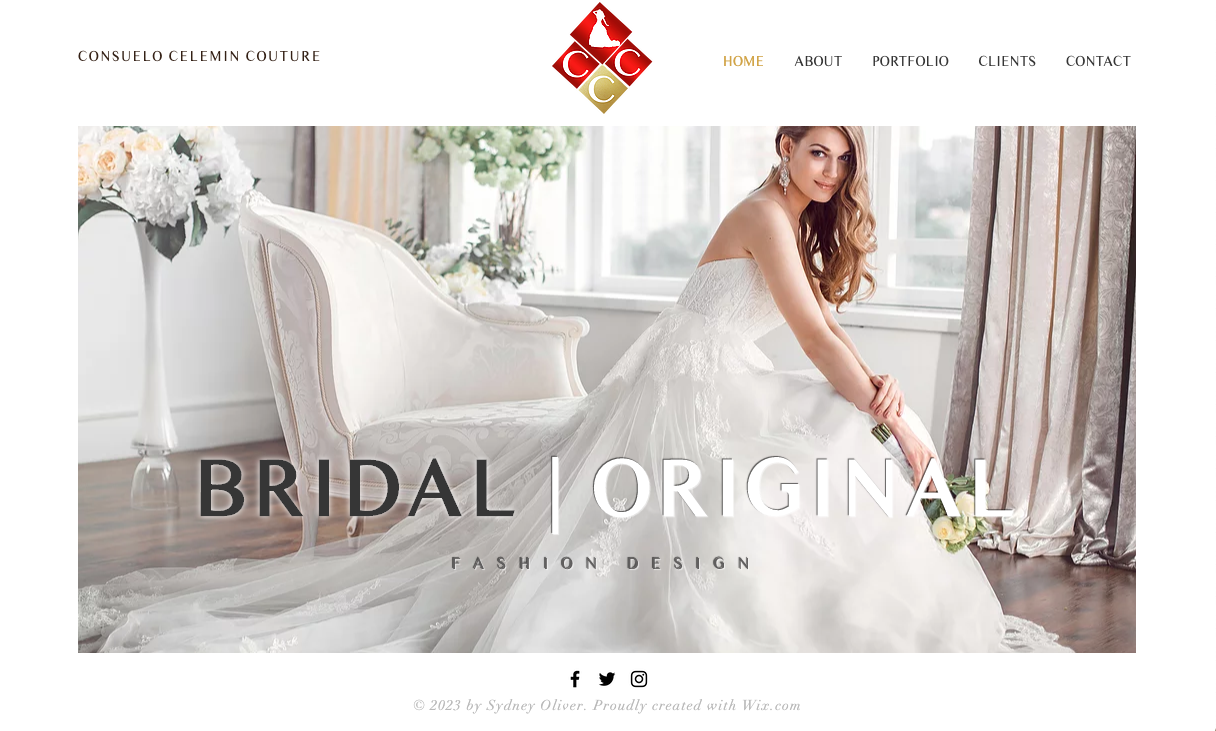 Bridal Website Design