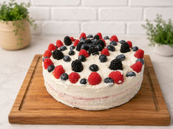 Mixed Berry Cake