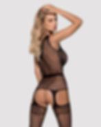 Seductive Crotchless Body Stocking F217