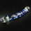 Thumbnail: The Ella Double Pleasure Curved Glass Dildo