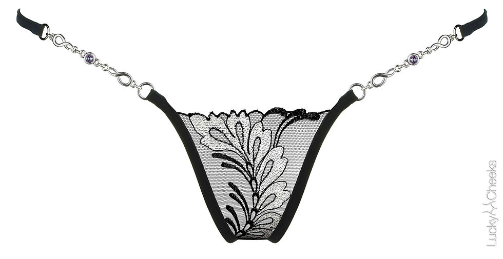Thumbnail: Silver Moon Mini Micro G-String Thong