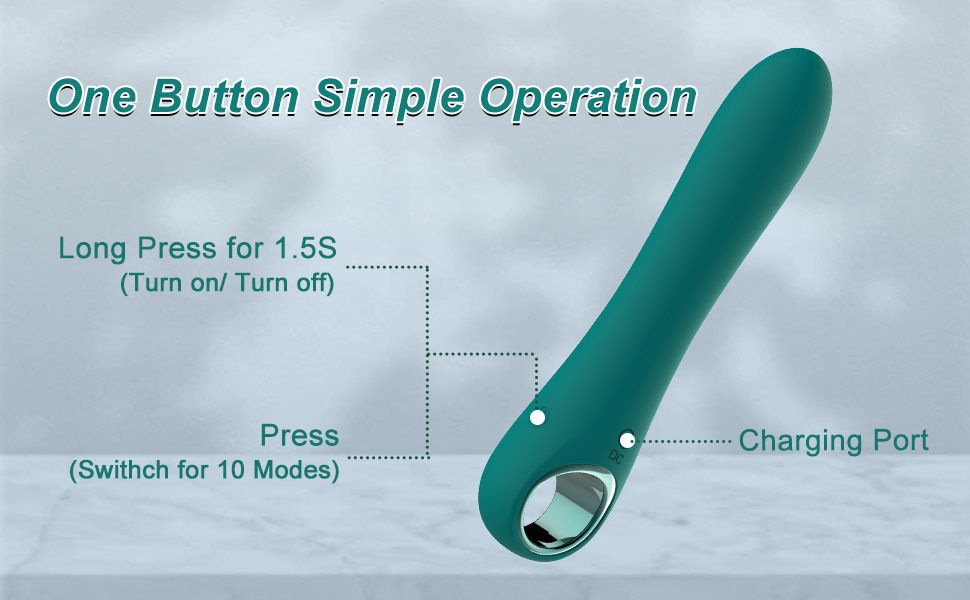 Thumbnail: The Cute Green Pleasure Machine Vibrator
