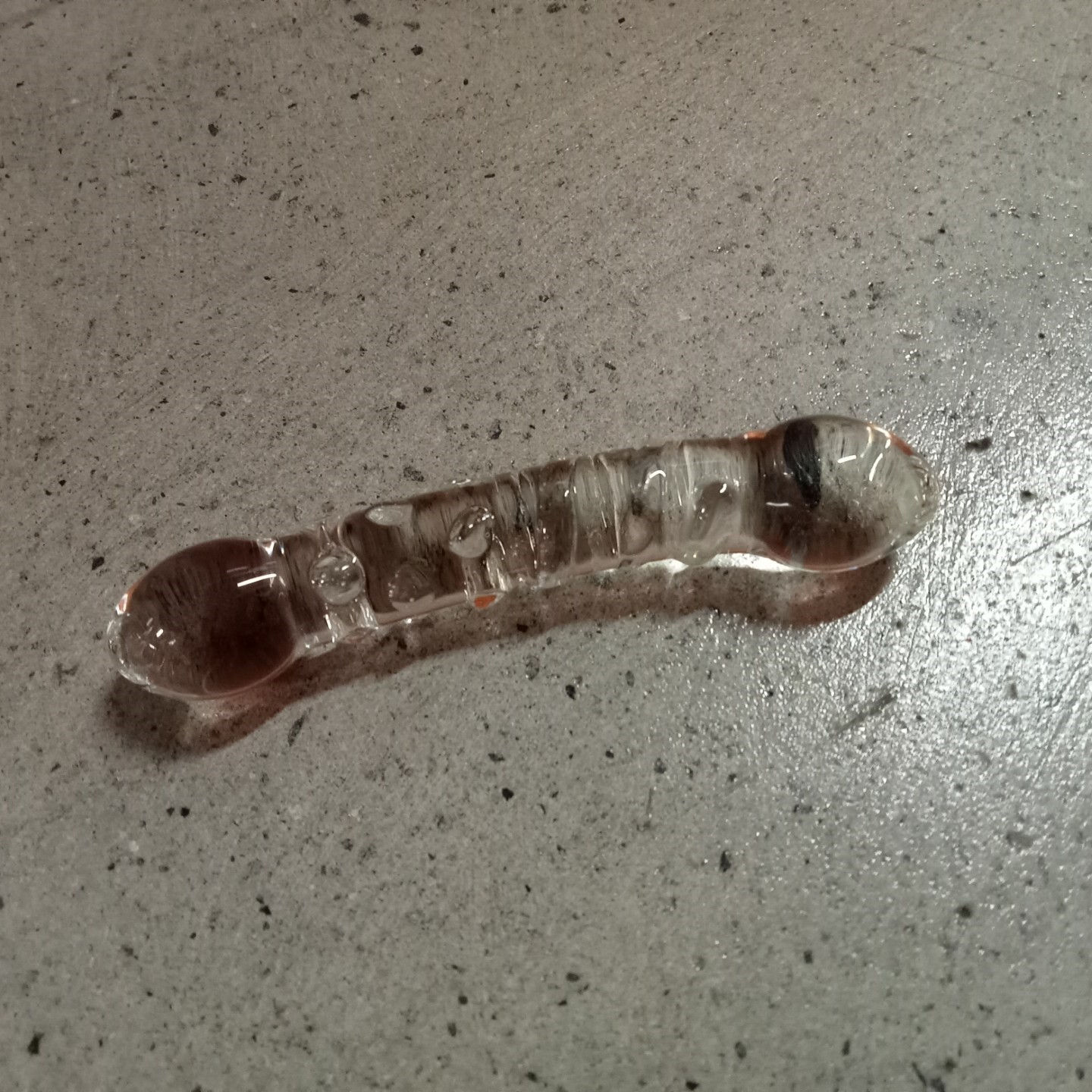 The Mini Delight Clear Glass Play Dildo and Butt Toy