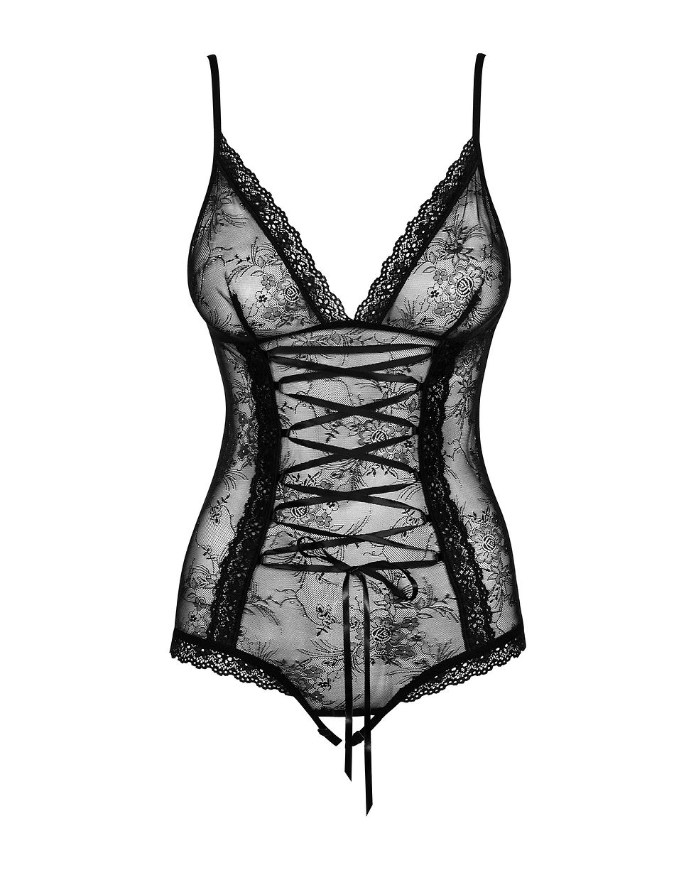 Thumbnail: Slevika Crotchless Teddy