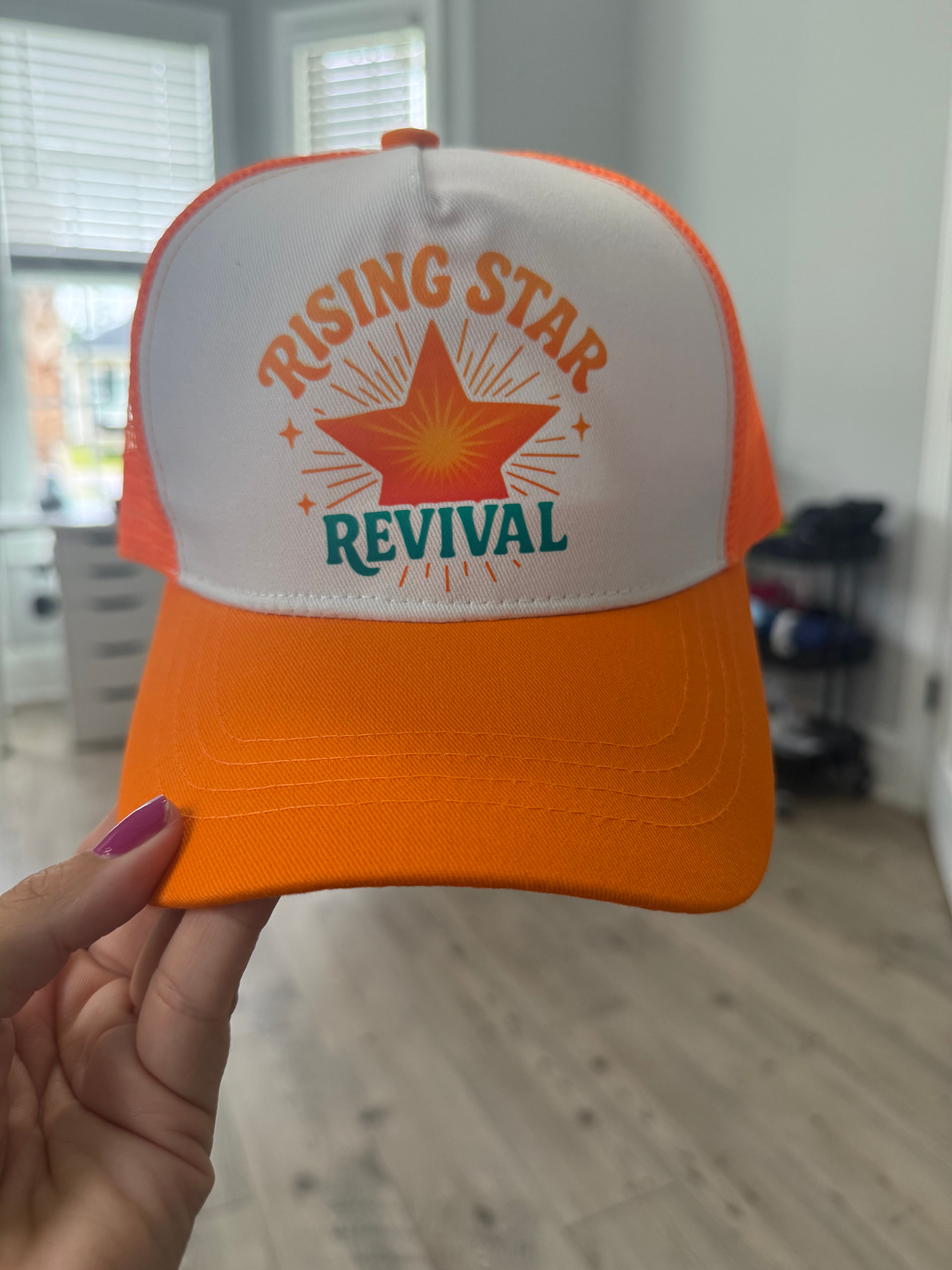 Rising star trucker hat 