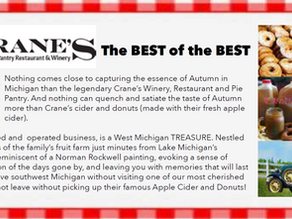 Crane's Pie Pantry Restaurant & Winery - Issue #12 Vol II