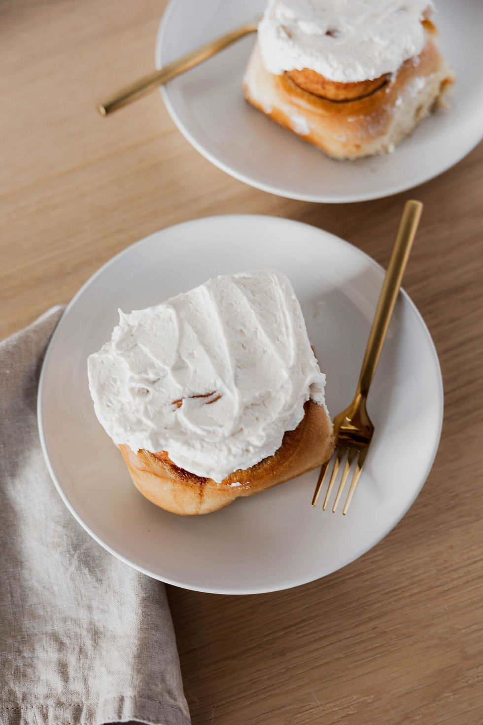 Frosted Cinnamon Rolls