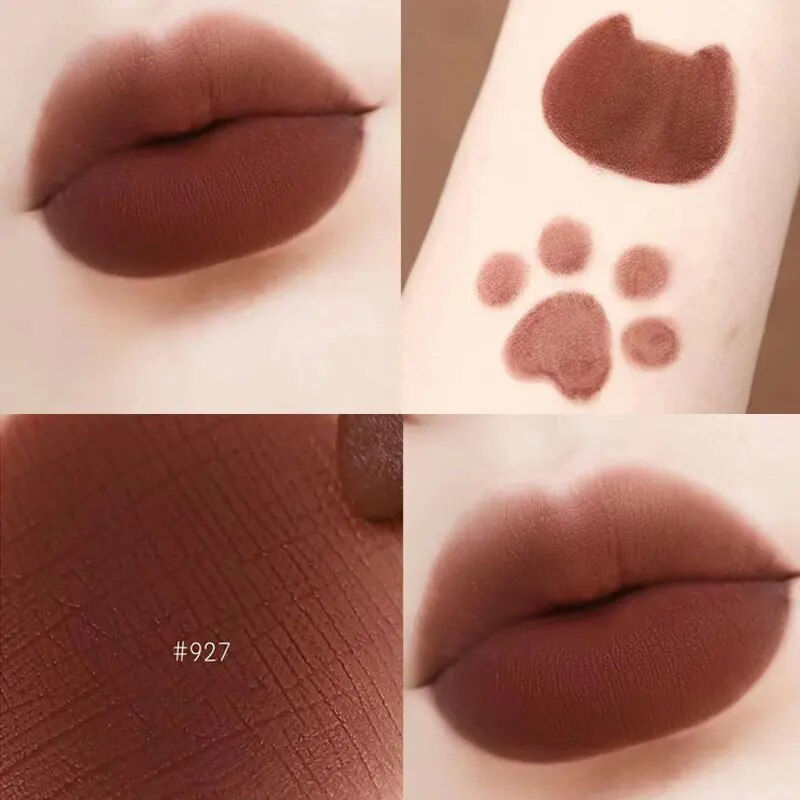 Thumbnail: High Quality Aluminum Tube Powder Kiss Lipstick Waterproof Matte Lipstick Makeup