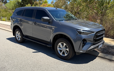 Isuzu MU-X premium ceramic window tint installation in Beeliar WA