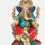 Thumbnail: Brass Lord Ganesha Idol Gift Ganpati Statue Puja Home Office Decoration H 9 inch