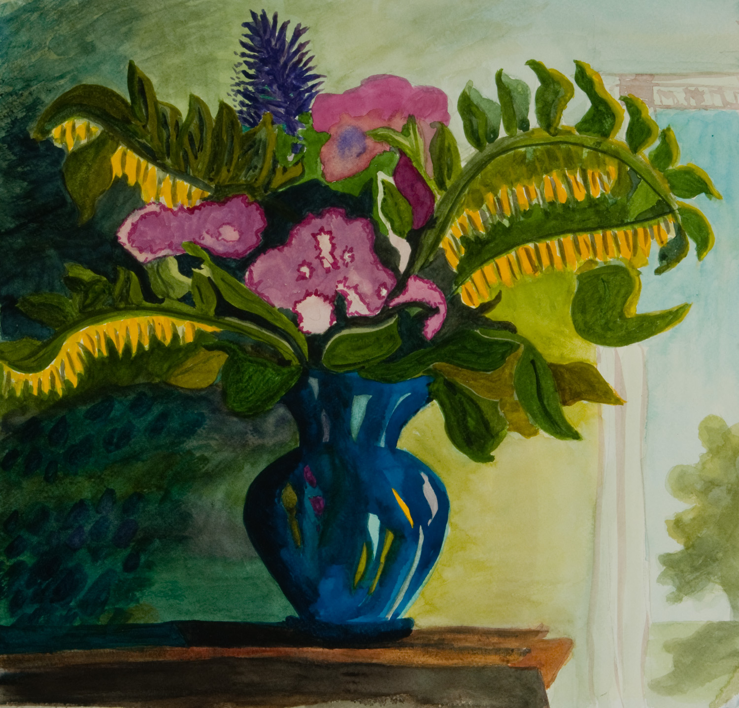 Blue Vase