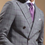 Thumbnail: 2 pc. Suit-Grey Pattern