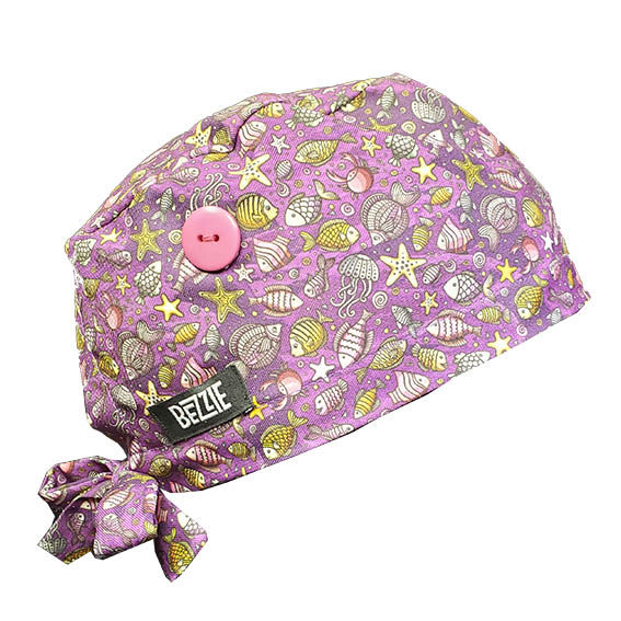 Miniatura: Peixes - Gorro Cirúrgico Ipanema Coleção Fundo do Mar