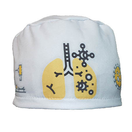 Miniatura: Pneumonia 2 - Gorro Cirúrgico Jurerê - coleção Pneumologia
