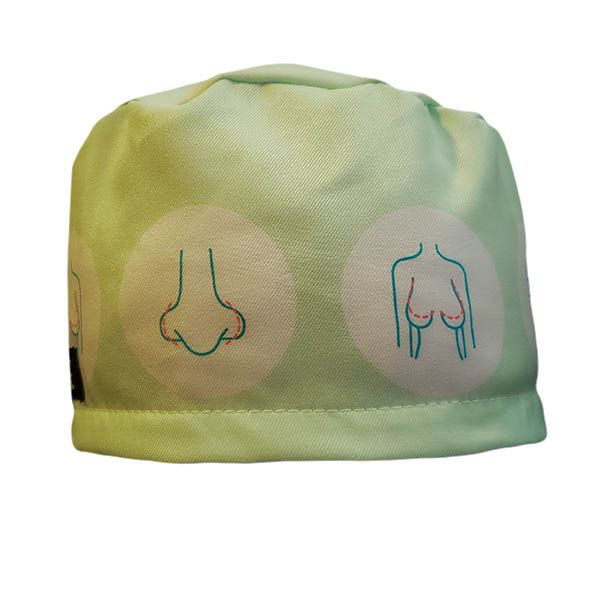 Miniatura: Procedimentos estéticos - Gorro Cirúrgico Jurerê - coleção "A beleza de cada um"