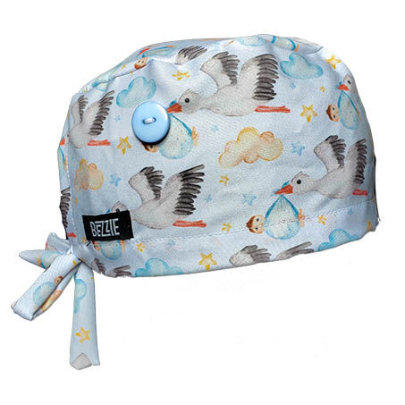 Miniatura: Voo da Cegonha 2 - Gorro Cirúrgico Ipanema Coleção "Tô Chegando"