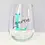 Thumbnail: Personalised Wine Glass Tumbler Birthday Christmas Secret Santa Gift For Her