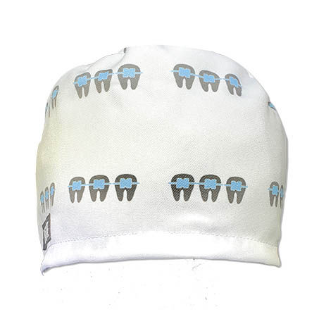 Miniatura: Dentes Alinhados 2 - Gorro Cirúrgico Jurerê Coleção Ortodontia