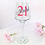 Thumbnail: 21st Birthday Large Wine Glass With Gift Box For Girl Daughter