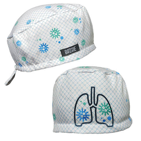 Pneumonia - Gorro Cirúrgico Jurerê - coleção Pneumologistas