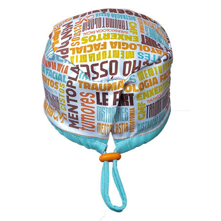 Miniatura: Glossário Bucomaxilofacial 2 - Gorro Cirúrgico Jurerê atividade Odontologia