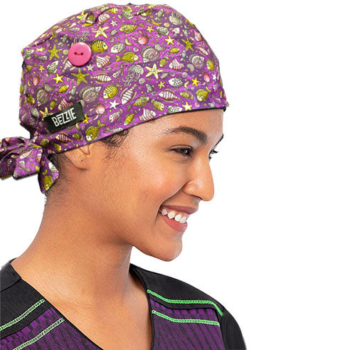 Miniatura: Peixes - Gorro Cirúrgico Ipanema Coleção Fundo do Mar