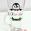 Thumbnail: Personalised Christmas Latte Glass Mug Hot Chocolate Gift Xmas Eve Box