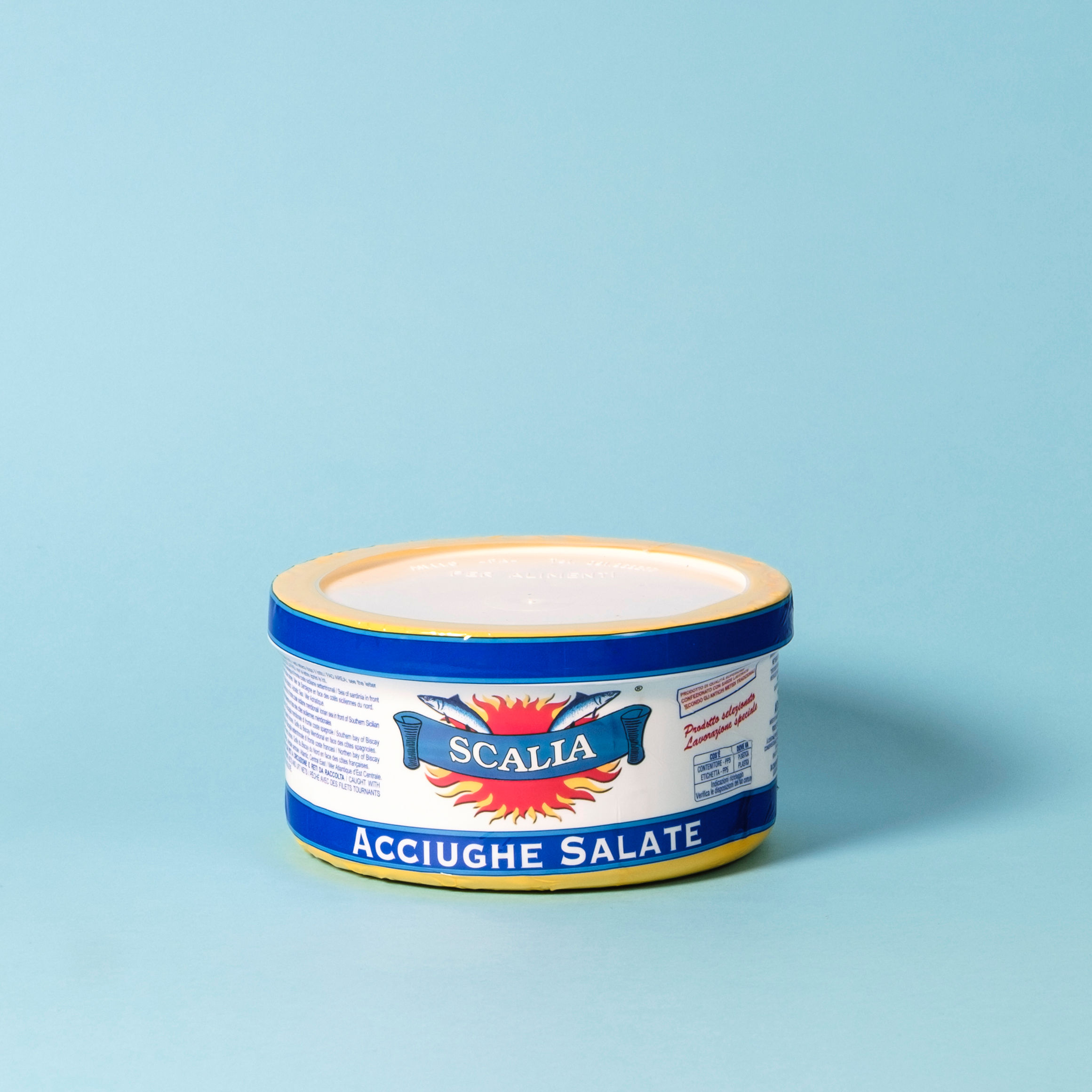 Salted anchovies 1, 3 kg