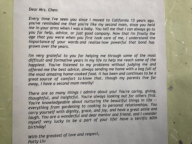 My lovely young friend