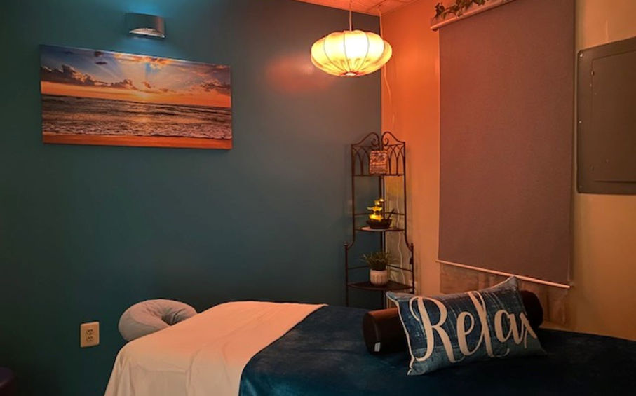 Each of our massage rooms comes equipped with heated massage tables, calming music, and a soothing ambiance. 