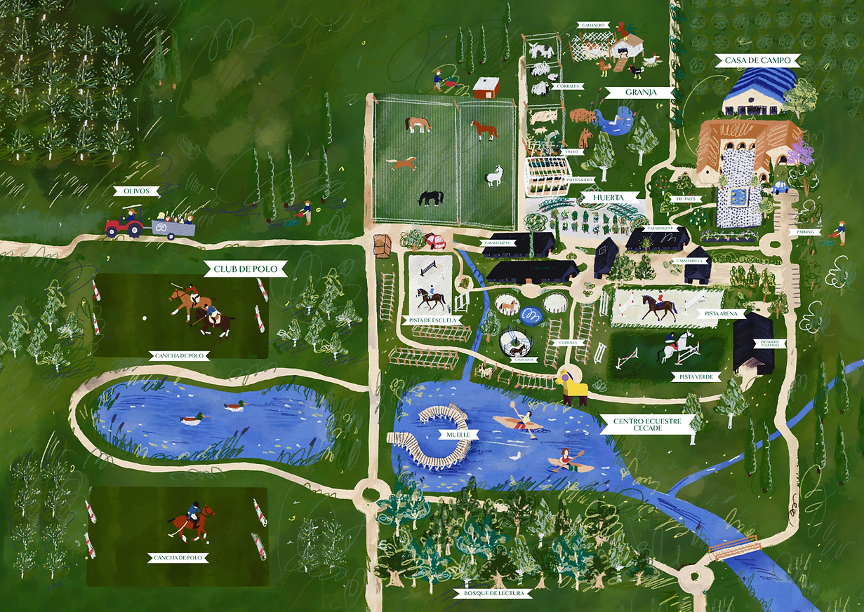 Mapa Campo de La Tahona