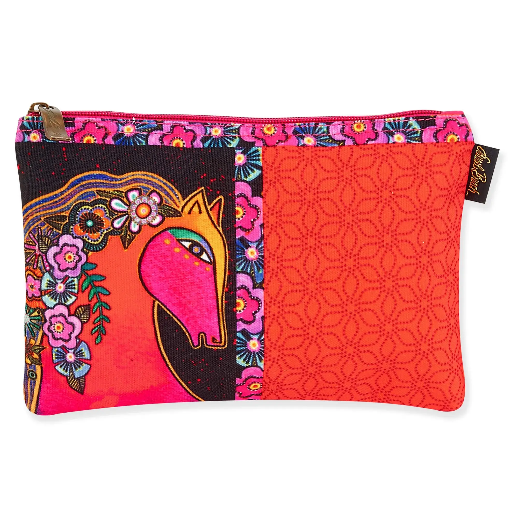 Laurel Burch Blaze Pony Cosmetic Bag LB8512F