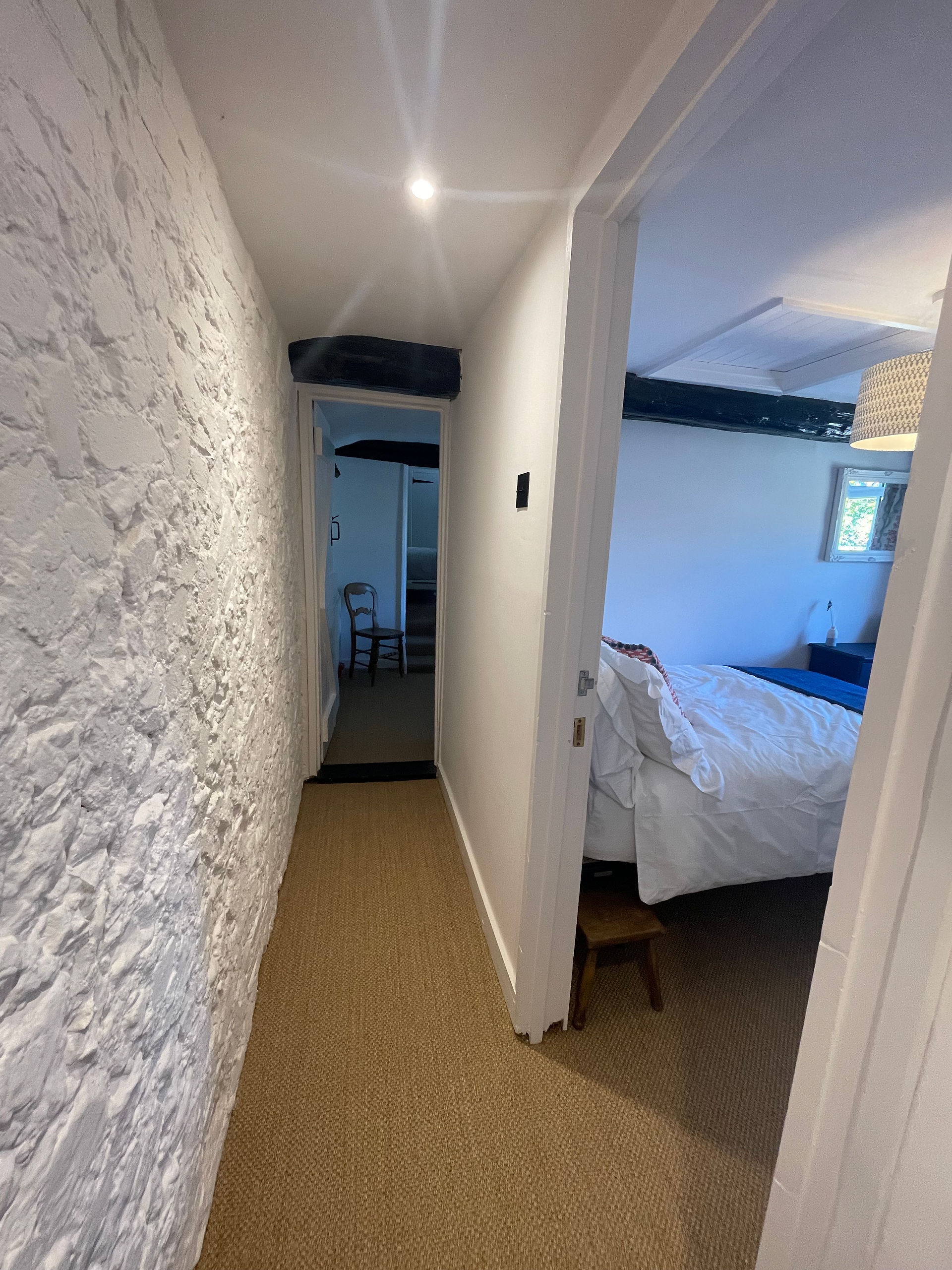 Earthborne Clay Pints were used on this stone wall as part of the finishing touches to a cottage renovation in South Creake Norfolk by Norfolk Coast & Country Building & Renovations