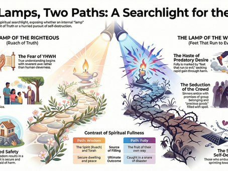 Proverbs 1 on Adar I 1: Lamps Under the Light