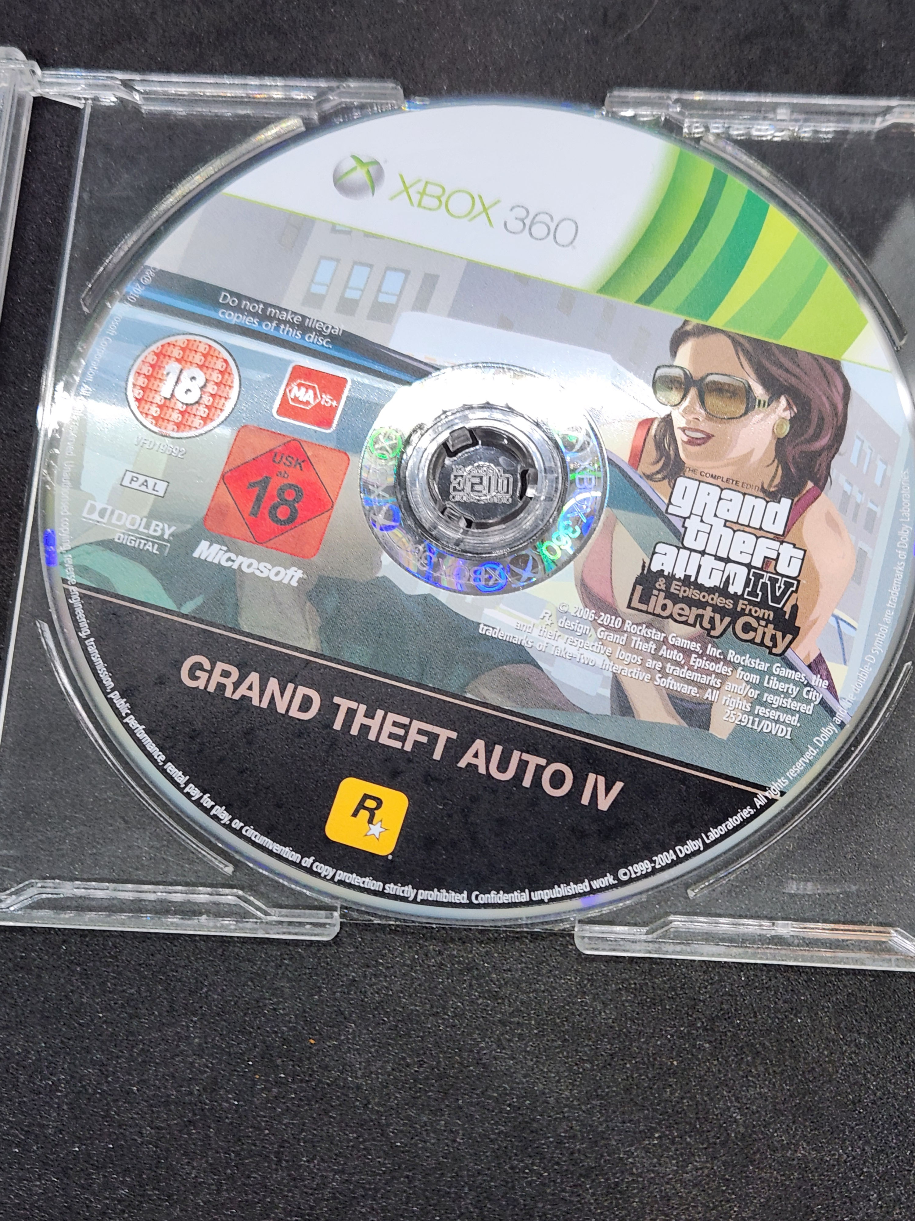 Grand Theft Auto 4 Disc