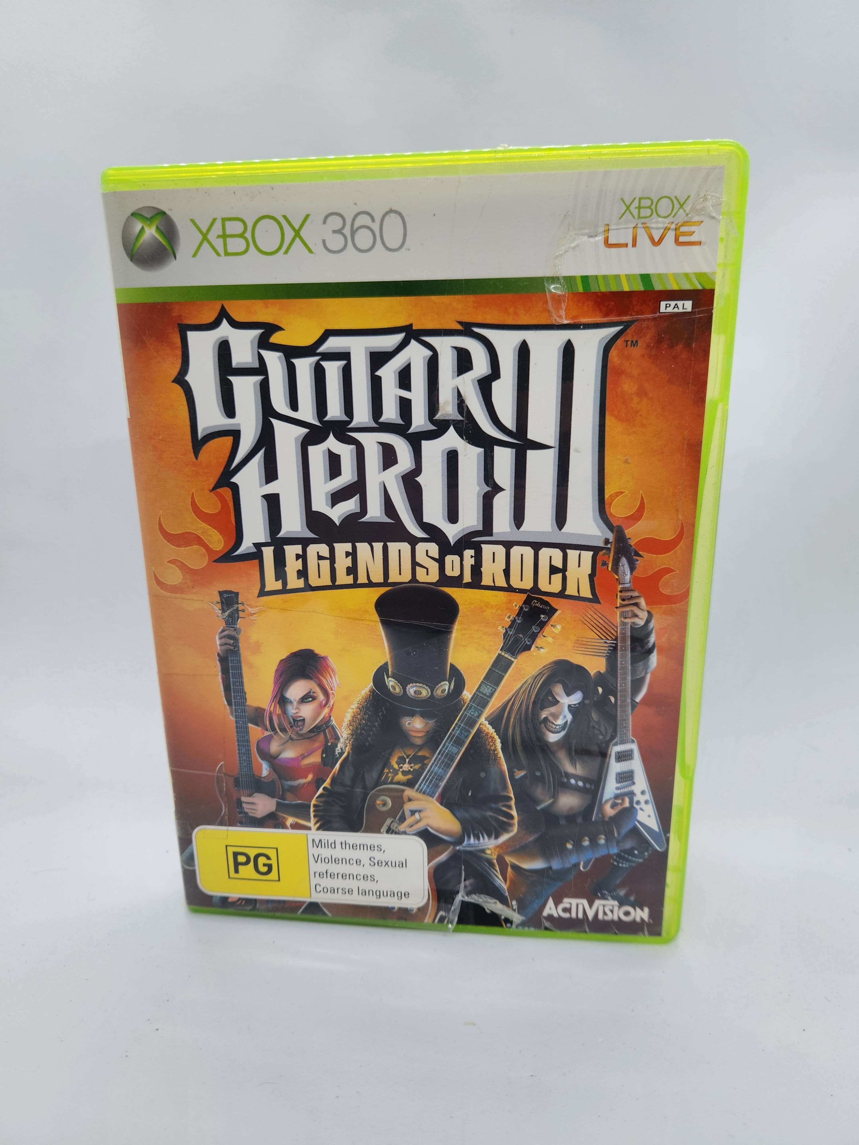 Guitar Hero 3 Legends of Rock XBOX 360