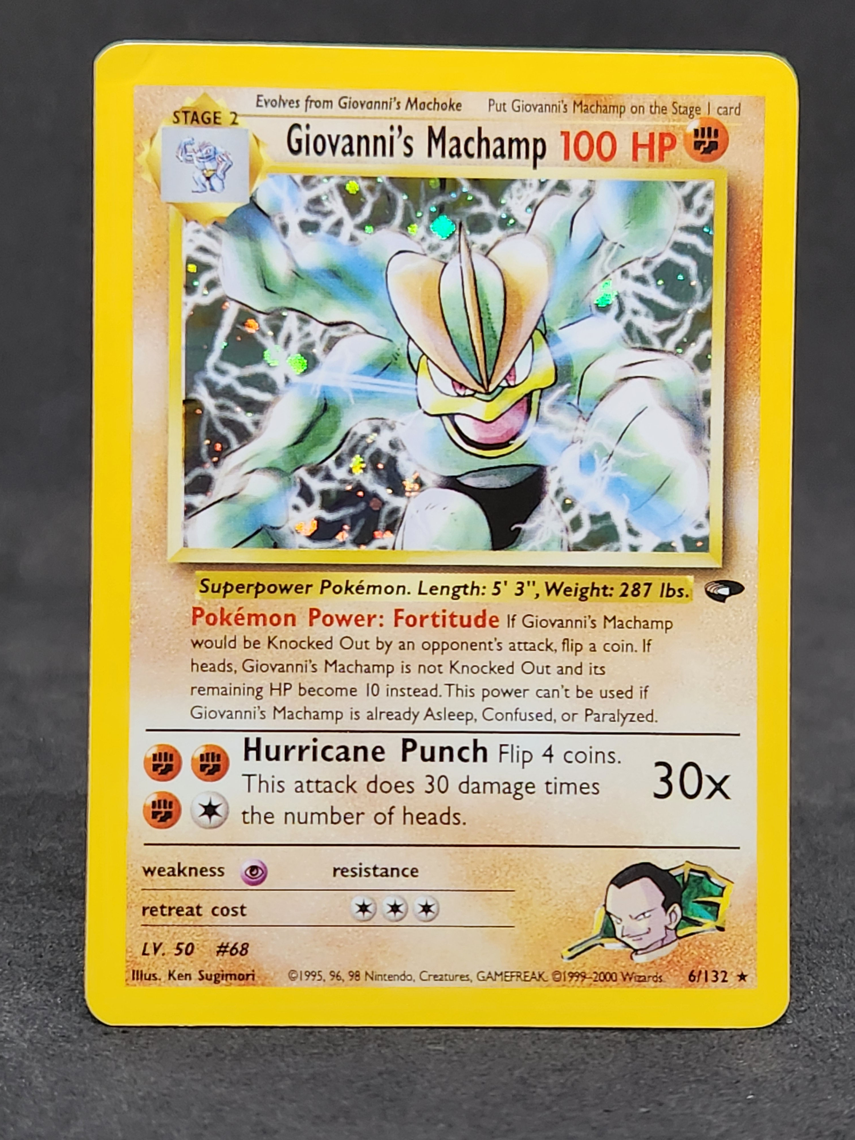 6/132 Giovanni's Machamp MP