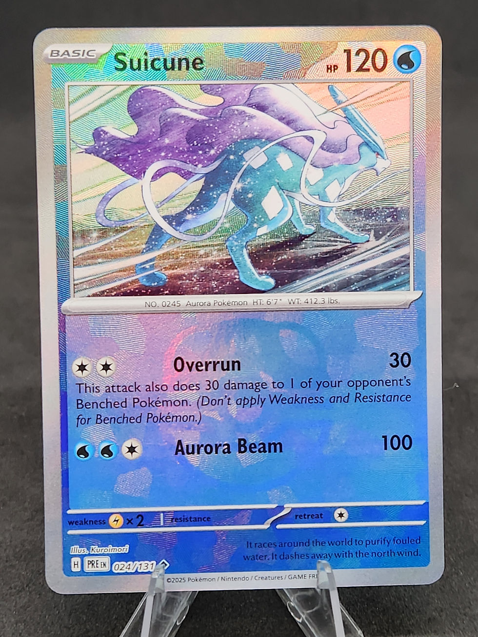 Thumbnail: 024/131 Suicune Master Ball NM