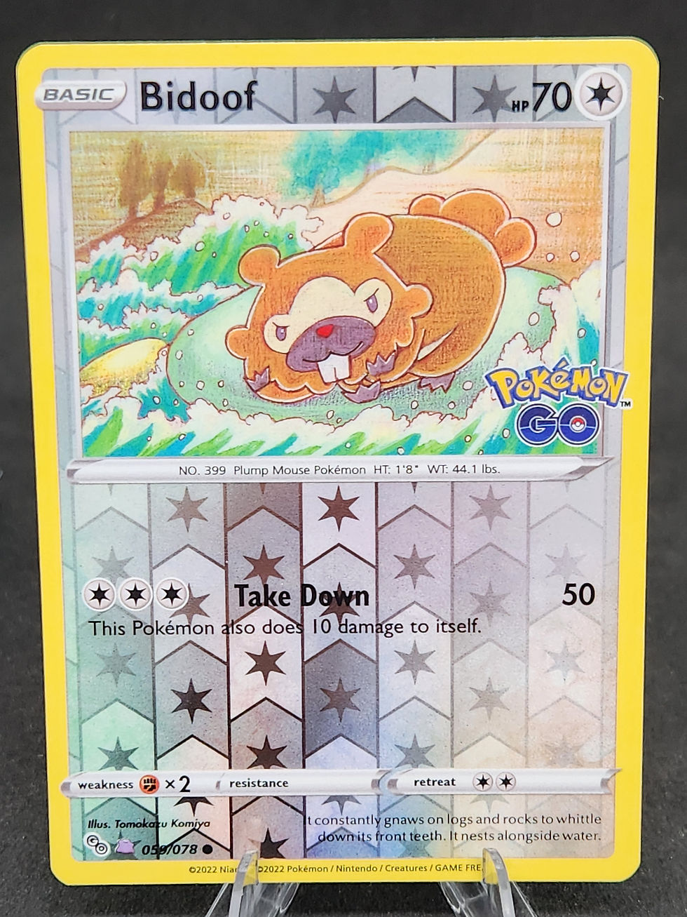 Thumbnail: 059/078 Bidoof (Ditto) LP